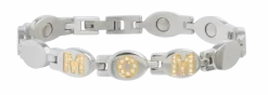 Sabona Mom Gold Gem Magnetic Bracelet
