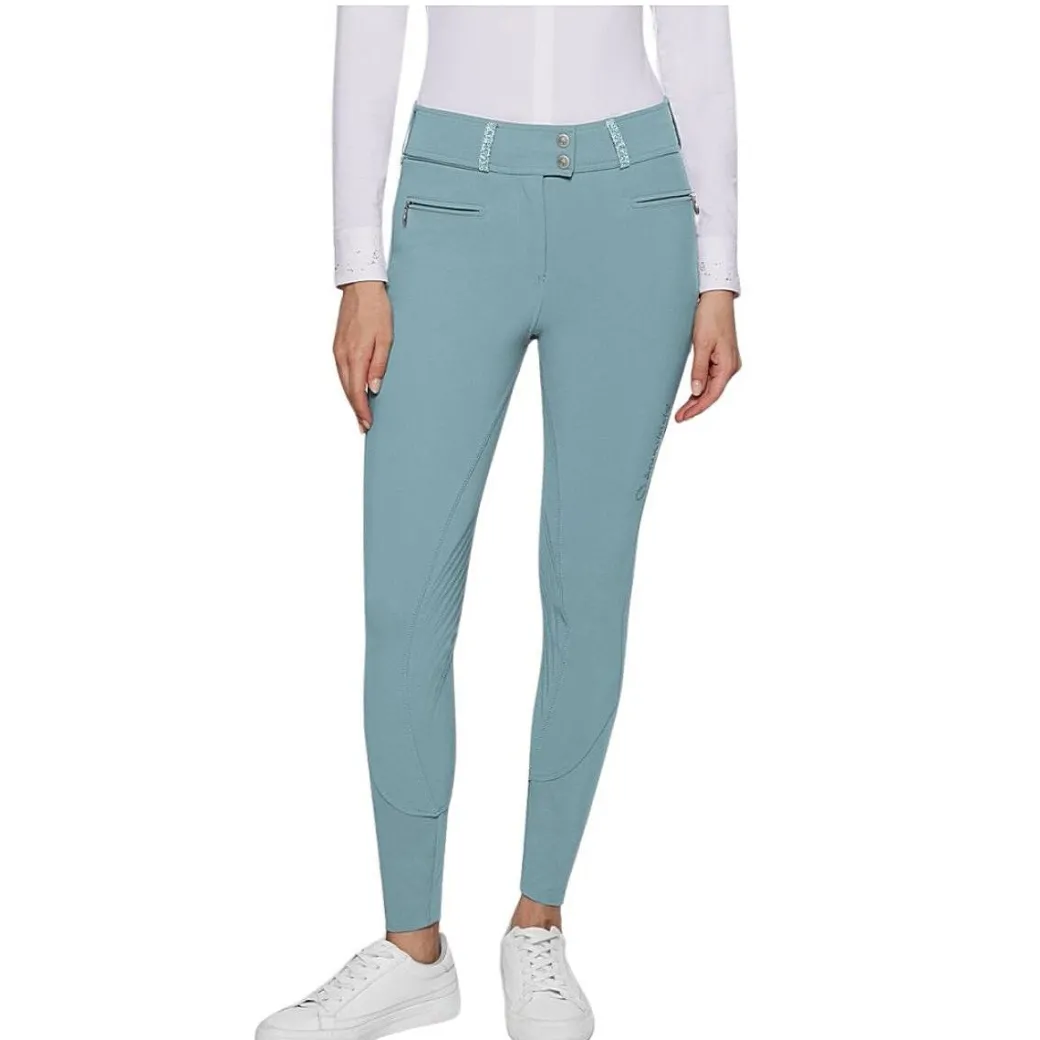 Samshield Claranova Full Seat Breeches | Spring Skies