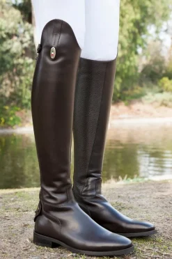 Secchiari Bull Leather Dress Boots