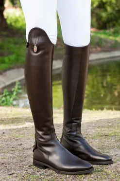 Secchiari Bull Leather Dress Boots