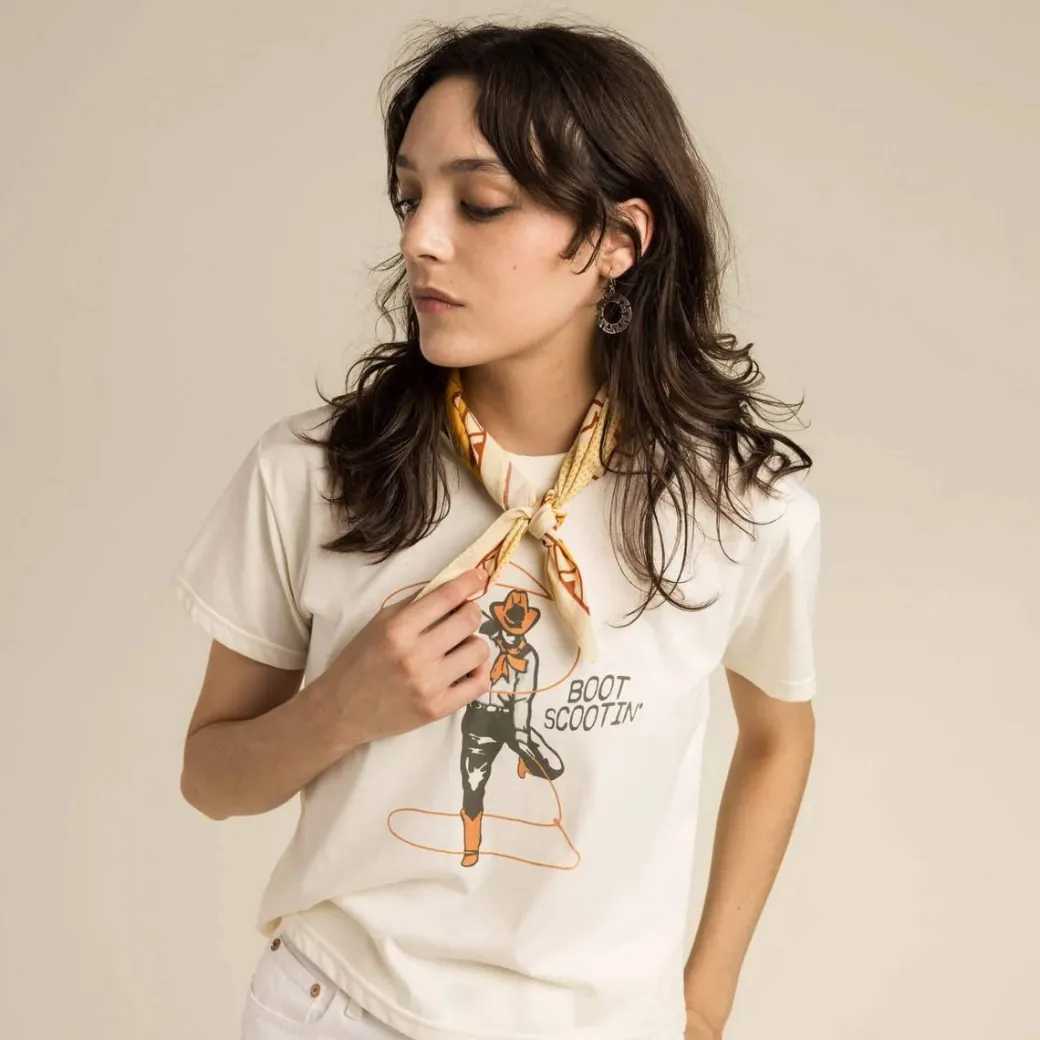 Sendero Boot Scootin' Crop Tee