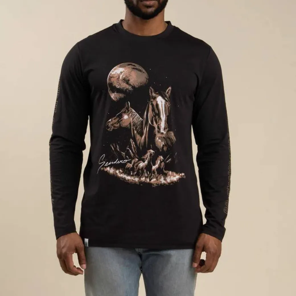 Sendero Midnight Riders Long Sleeve T-Shirt