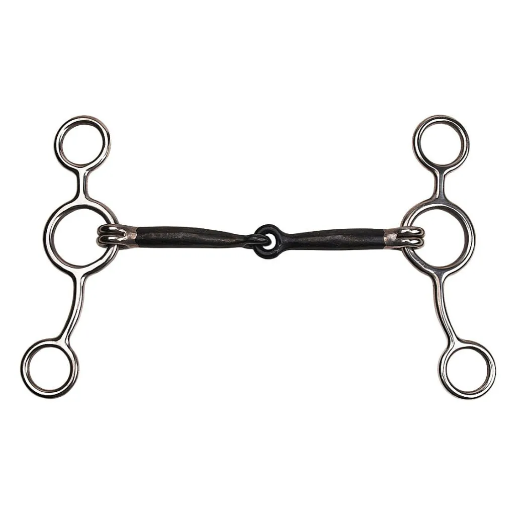 Shires Junior Cow Horse Sweet Iron Sliding Gag