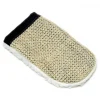 Sisal & Fleece Grooming Mitt
