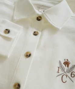 Sixteen Cypress Sport Piqué LS Button Shirt