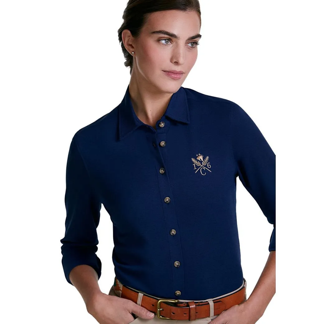 Sixteen Cypress Sport Piqué LS Button Shirt