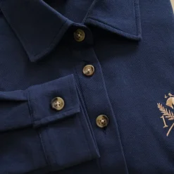 Sixteen Cypress Sport Piqué LS Button Shirt