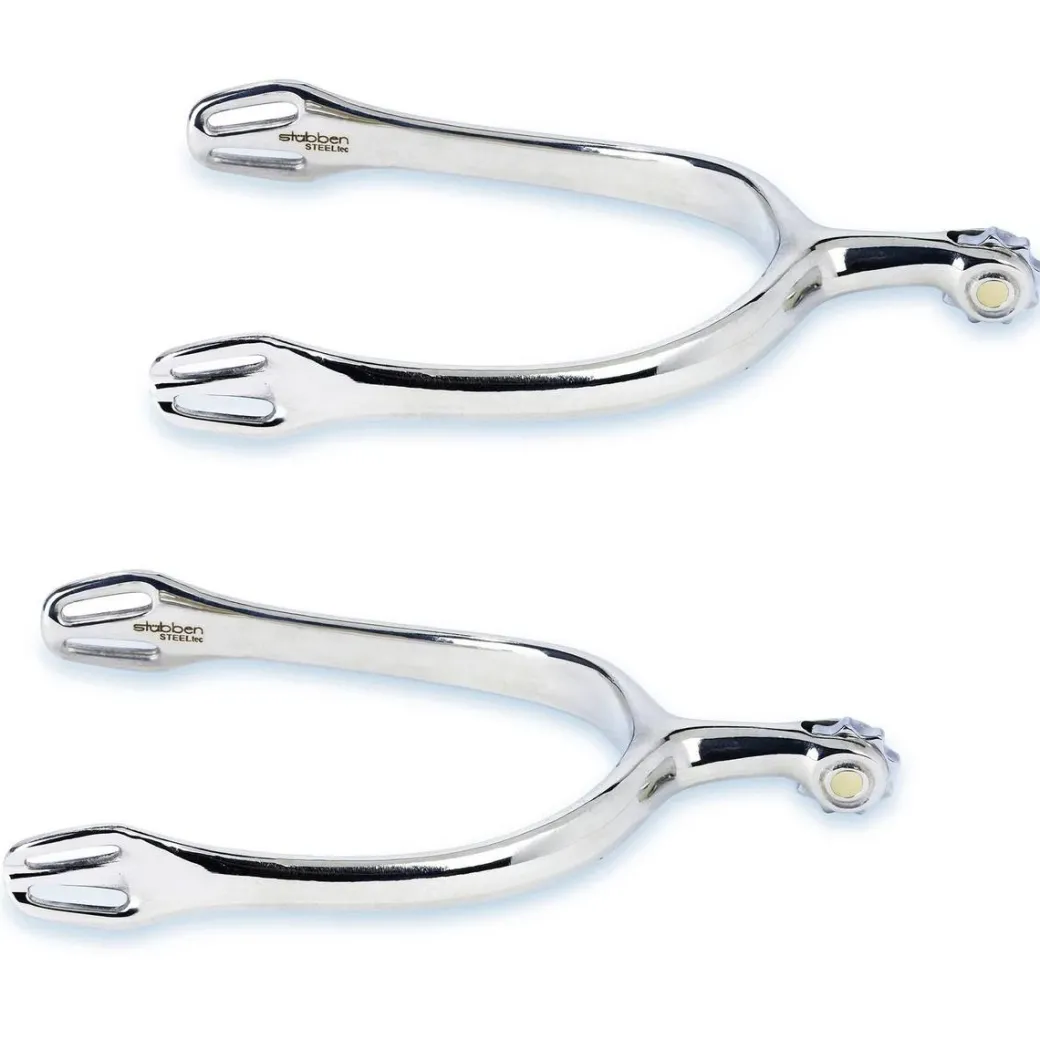 Stübben Dynamic Dressage Groove Rowel Spurs 1171