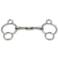 Stübben Steeltec Sweet Copper Link 3-Ring Gag