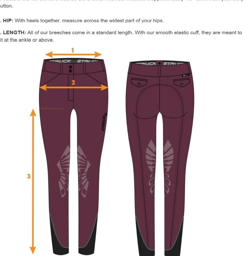Struck Women 55 Series Breeches