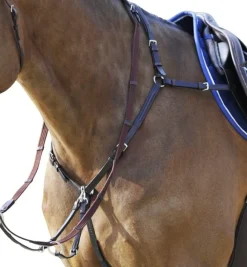 Stubben Padded Side Fit Breastplate with Running Attachment