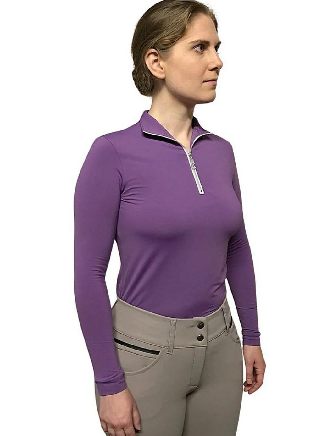 Tailored Sportsman IceFil Long Sleeve Zip Top