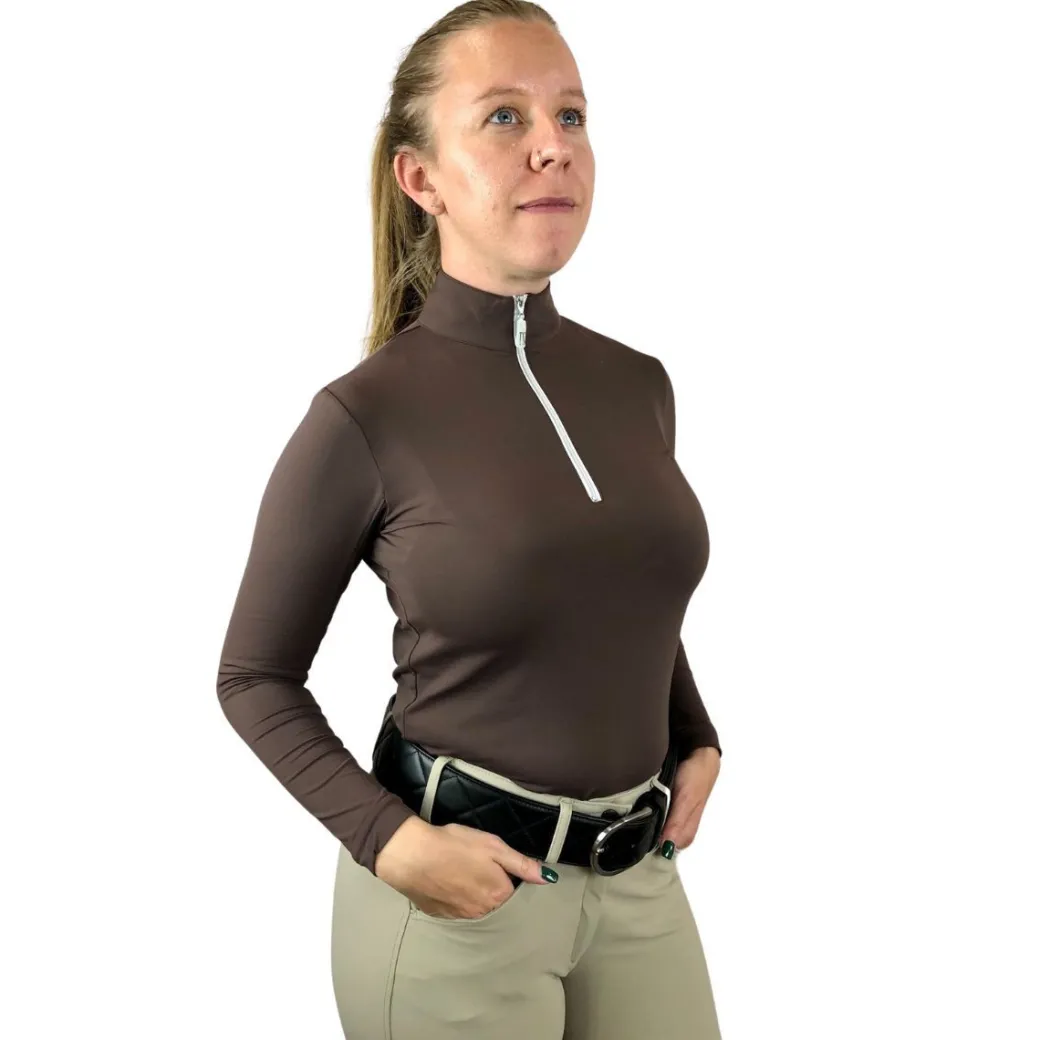 Tailored Sportsman IceFil Long Sleeve Zip Top
