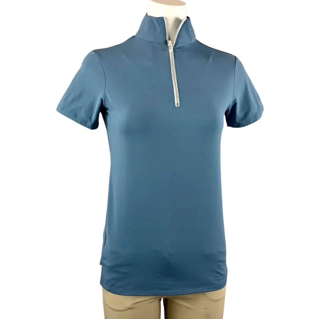 Tailored Sportsman IceFil Short Sleeve Zip Top