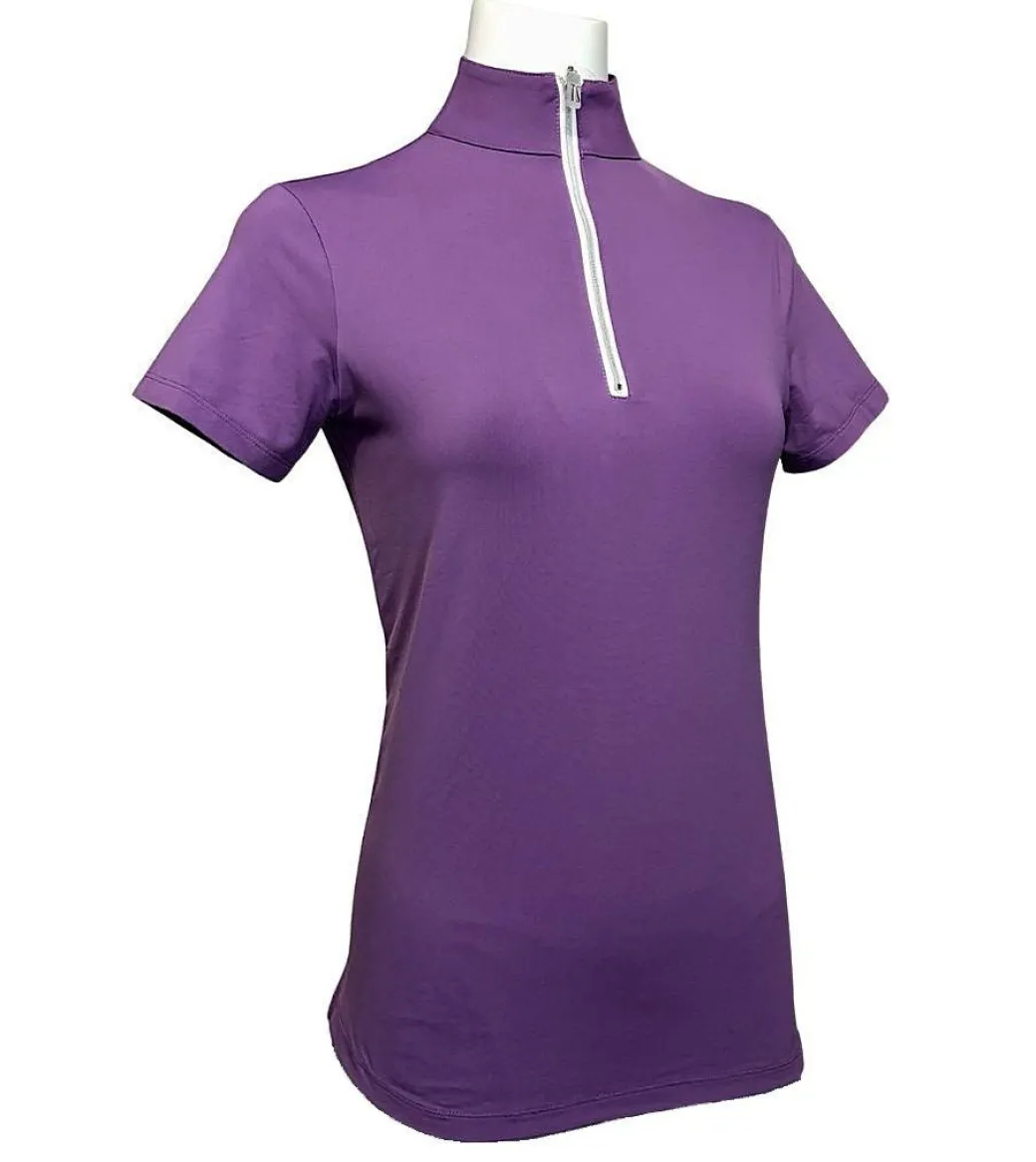 Tailored Sportsman IceFil Short Sleeve Zip Top