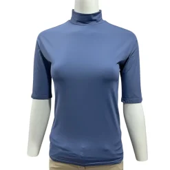 Tailored Sportsman Mock Neck SS Top