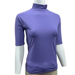 Tailored Sportsman Mock Neck SS Top