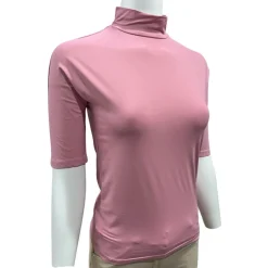 Tailored Sportsman Mock Neck SS Top