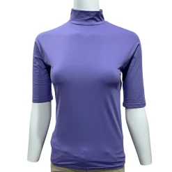 Tailored Sportsman Mock Neck SS Top