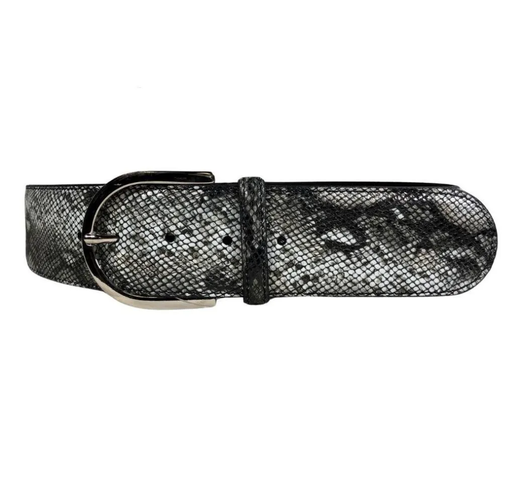 Tailored Sportsman Print Leather Belts