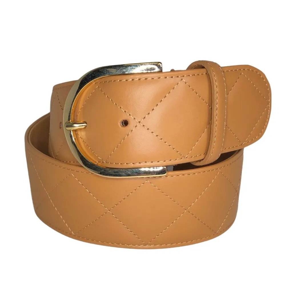 Tailored Sportsman Quilted Leather C Belts
