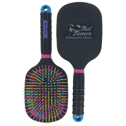 Tail Tamer Rainbow Paddle Brush