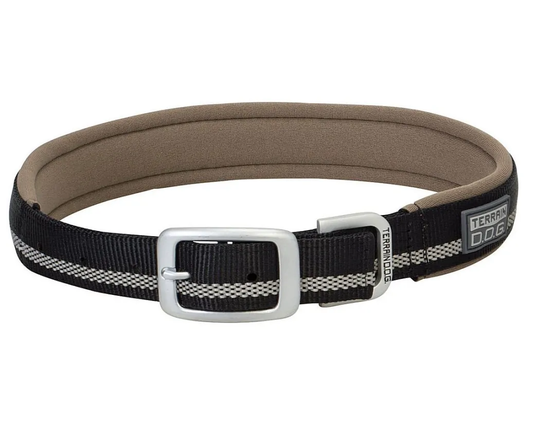 Terrain DOG Reflective Neoprene Lined Collar 1"