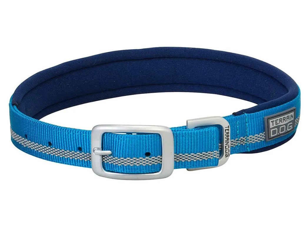Terrain DOG Reflective Neoprene Lined Collar 1"