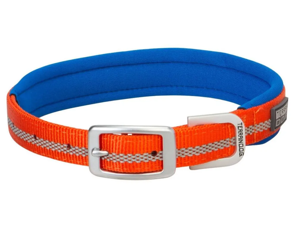Terrain DOG Reflective Neoprene Lined Collar 3/4"