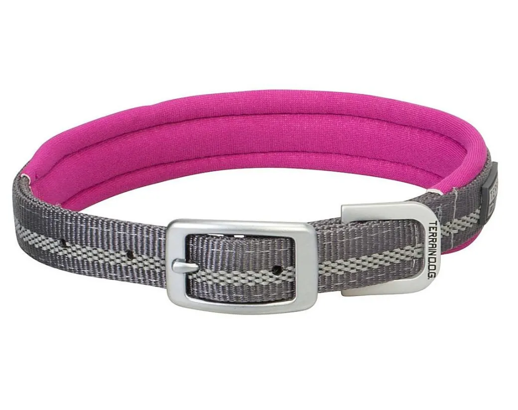 Terrain DOG Reflective Neoprene Lined Collar 3/4"