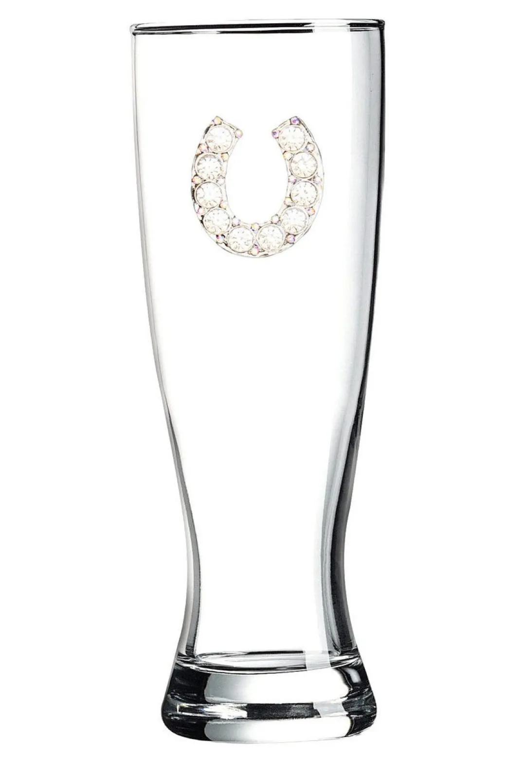 The Queens' Jewels Horseshoe Pilsner Glass