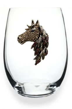 The Queens' Jewels Stemless Wine Glass