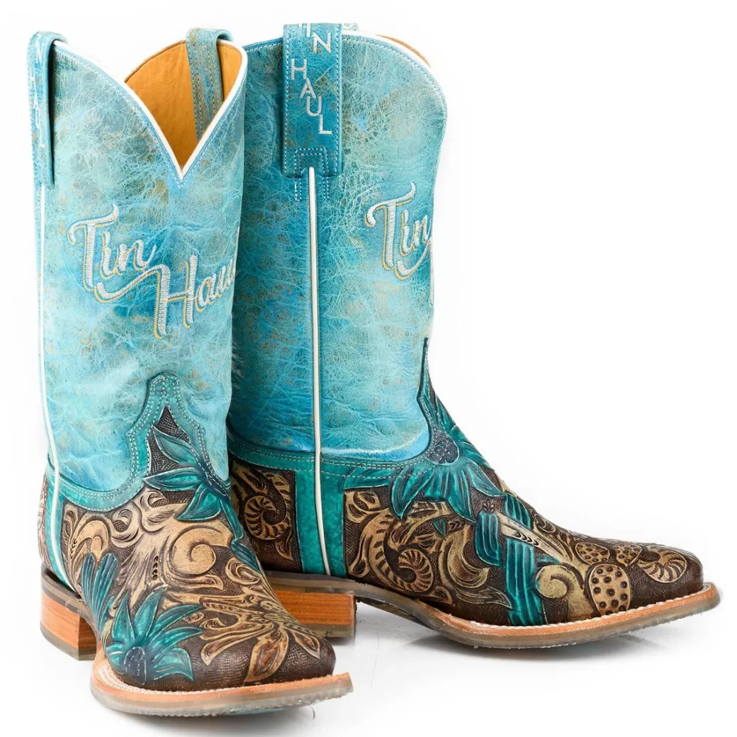 Tin Haul Cactus Flower Sole Boots