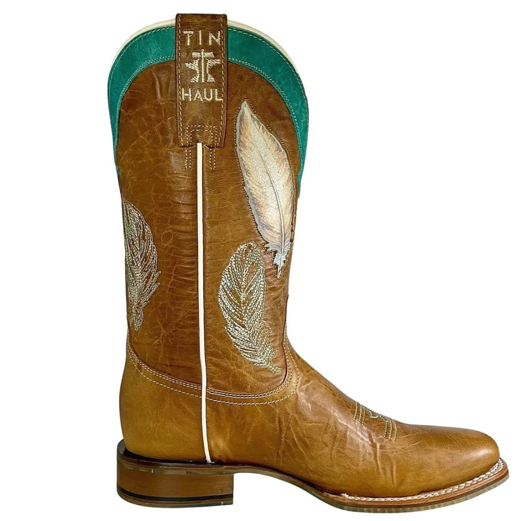 Tin Haul Plume Feather Sole Boots
