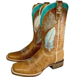 Tin Haul Plume Feather Sole Boots