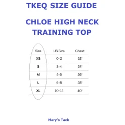 TKEQ Chloe High Collar Technical Top | White