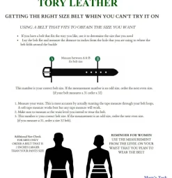 Tory Leather Clincher Belt