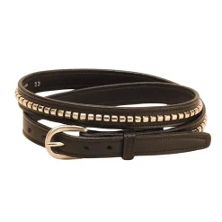 Tory Leather Clincher Belt