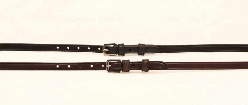 Tory Leather Double Keeper Spur Straps