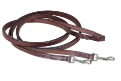 Tory Leather Draw Reins with Snap End