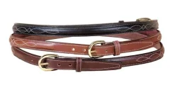Tory Leather Fancy Stitch Belt