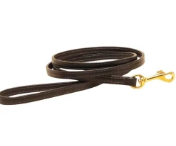 Tory Leather Fully Stitched Dog Leash