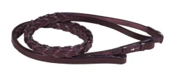 Tory Leather Laced Reins XX-Long 72"