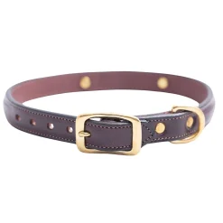 Tory Leather Raised Snaffle Bit Collar