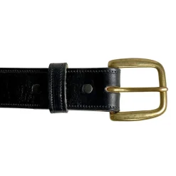 Tory Leather Stitched 1-1/2" Belt