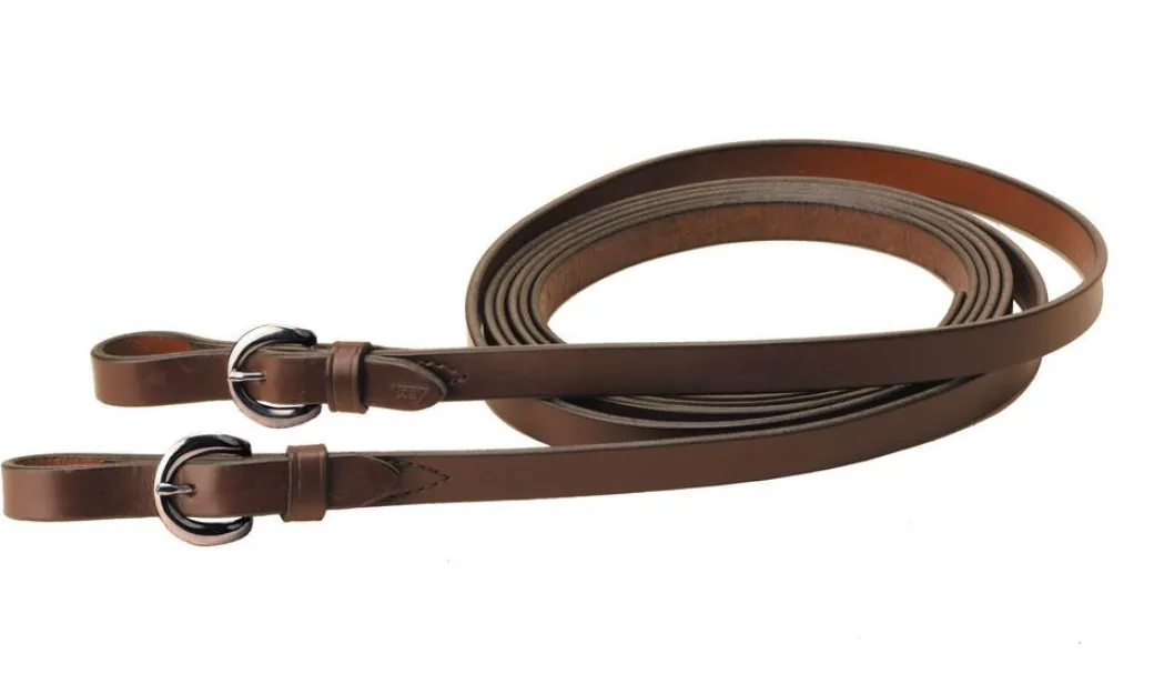 Tory 1-Ply Split Reins with Buckles - 5/8" x 7 ft