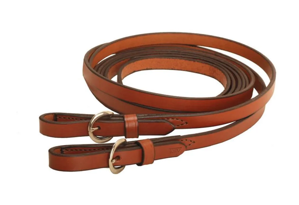 Tory 1-Ply Split Reins with Buckles - 5/8" x 7 ft