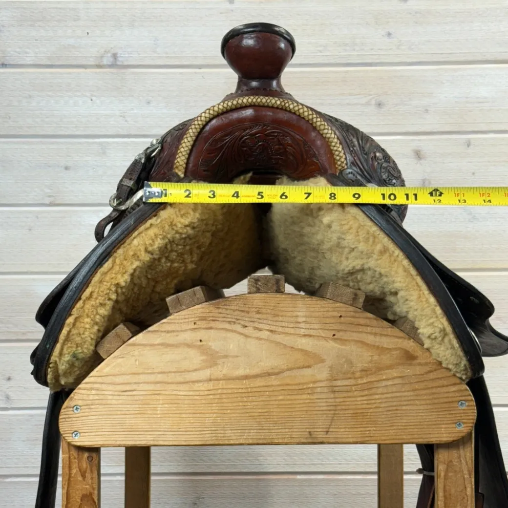 Used Billy Royal Western Equitation Saddle 15/W