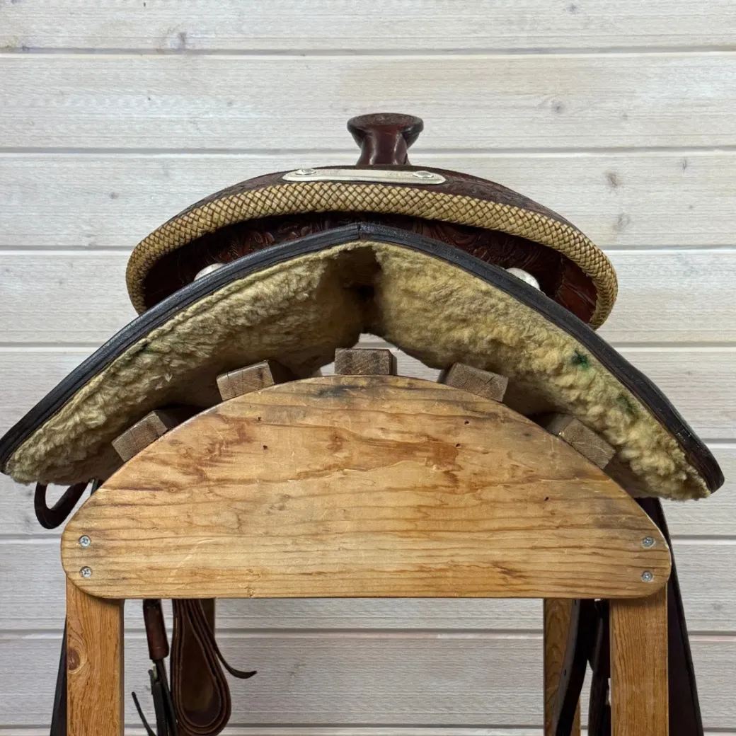 Used Billy Royal Western Equitation Saddle 15/W