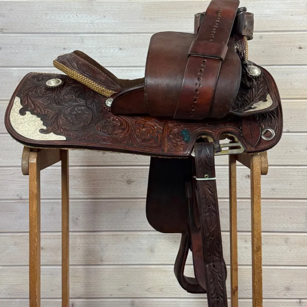 Used Billy Royal Western Equitation Saddle 15/W